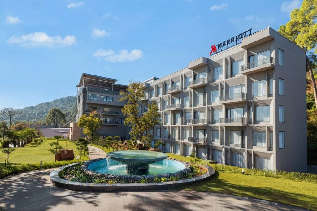 Marriott International celebrates 150th Hotel in India - serene Katra Marriott Resort & Spa 2 Katra Marriott Resort Spa Facade Marriott International celebrates 150th Hotel in India - serene Katra Marriott Resort & Spa