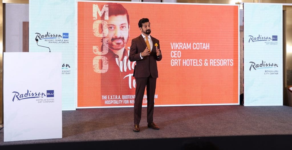The Radisson Blu Hotels & Suites GRT Chennai hosts an exceptional gathering 2 Vikram Cotah, CEO, GRT Hotels & Resorts