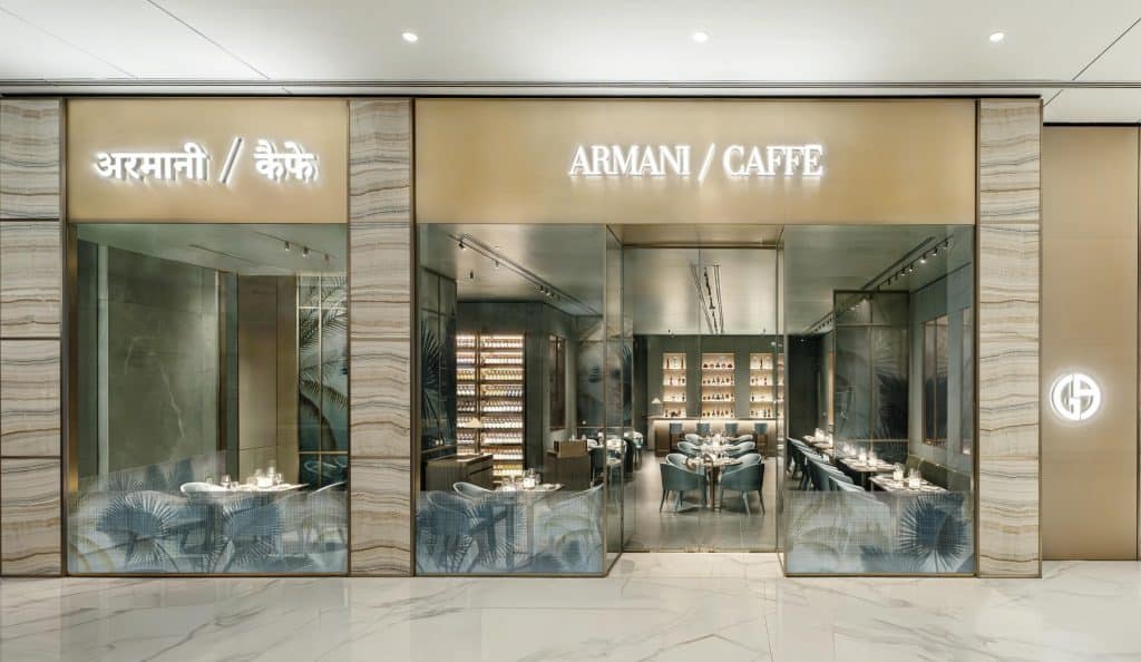 Armani/Caffè, Jio World Plaza Mumbai