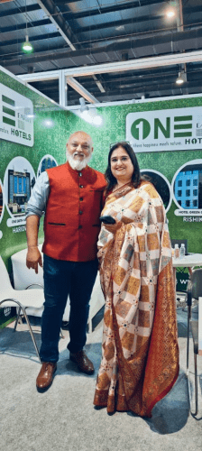 One Earth Hotels unveils One Earth City Heart as their 3rd property in Amritsar 2 Sanjey Kumar Bhatiya and Monalika Sanjey Bhatiya