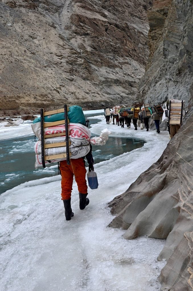 The Chadar Trek: 8 epic days of walking on a frozen wonder in Ladakh's chilling winter! 7 The Chadar Trek ( source: Wikimedia Commons )