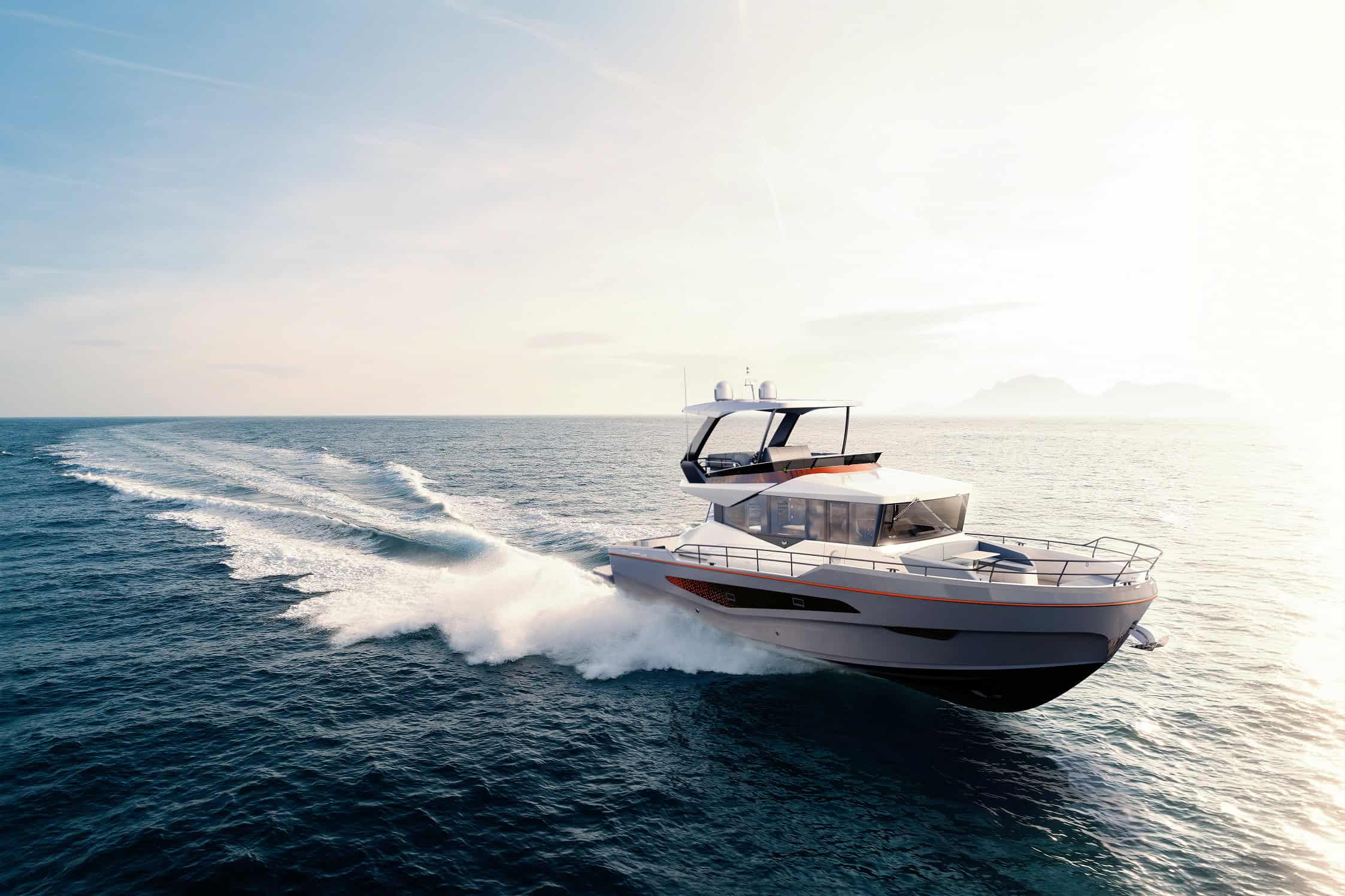 Yanmar Marine Unveils Luxury CX570 Crossover Yacht at Japan Boat Show 1 The Yanmar CX570 will make its public debut at the Japan International Boat Show 2025