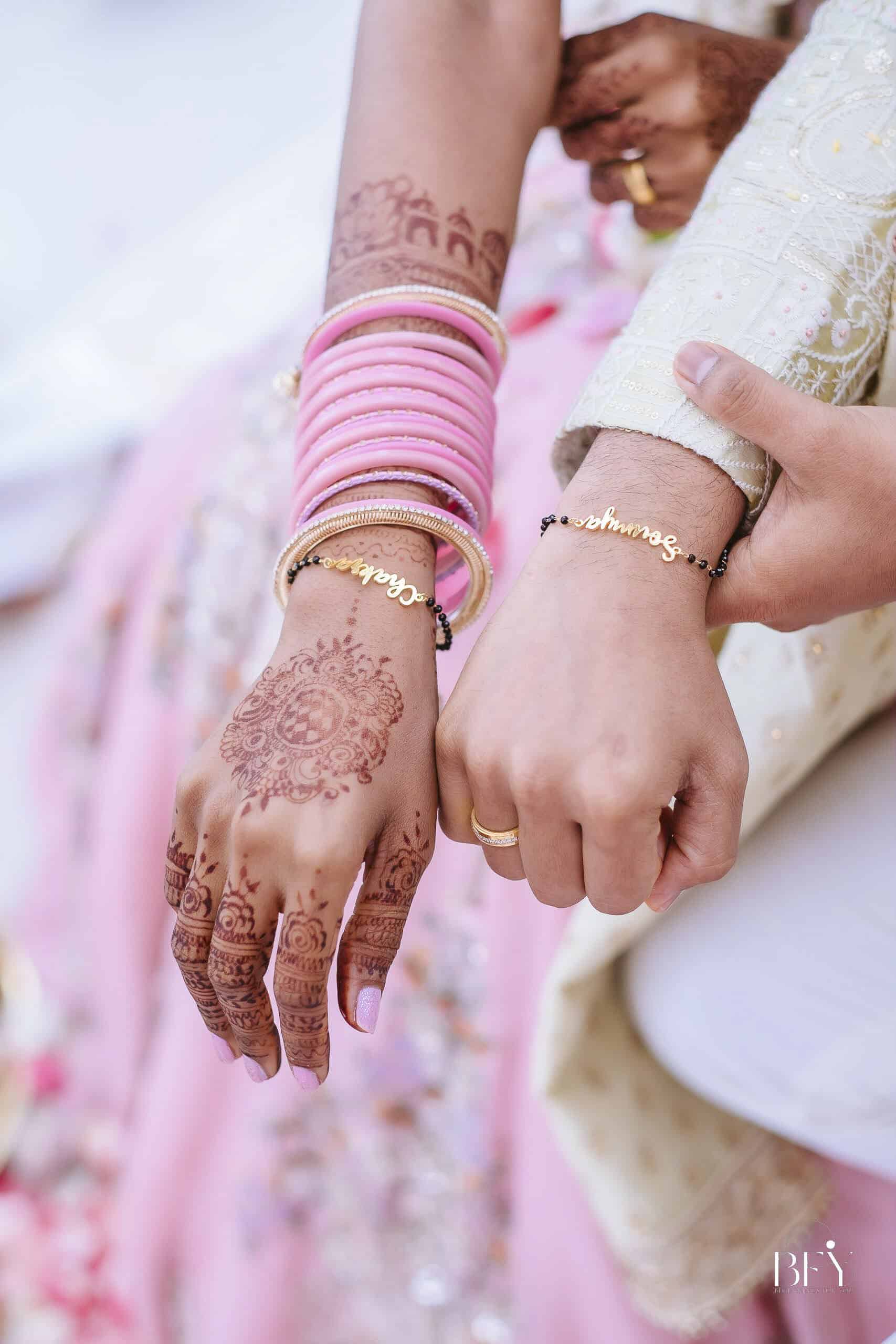 Divya Vithika Wedding Planners Reveal 2025's Top Wedding Trends: A New Era of Celebrations 8 Couples are increasingly choosing pieces that harmonize with one another. Image courtesy: Divya Vithika Wedding Planners