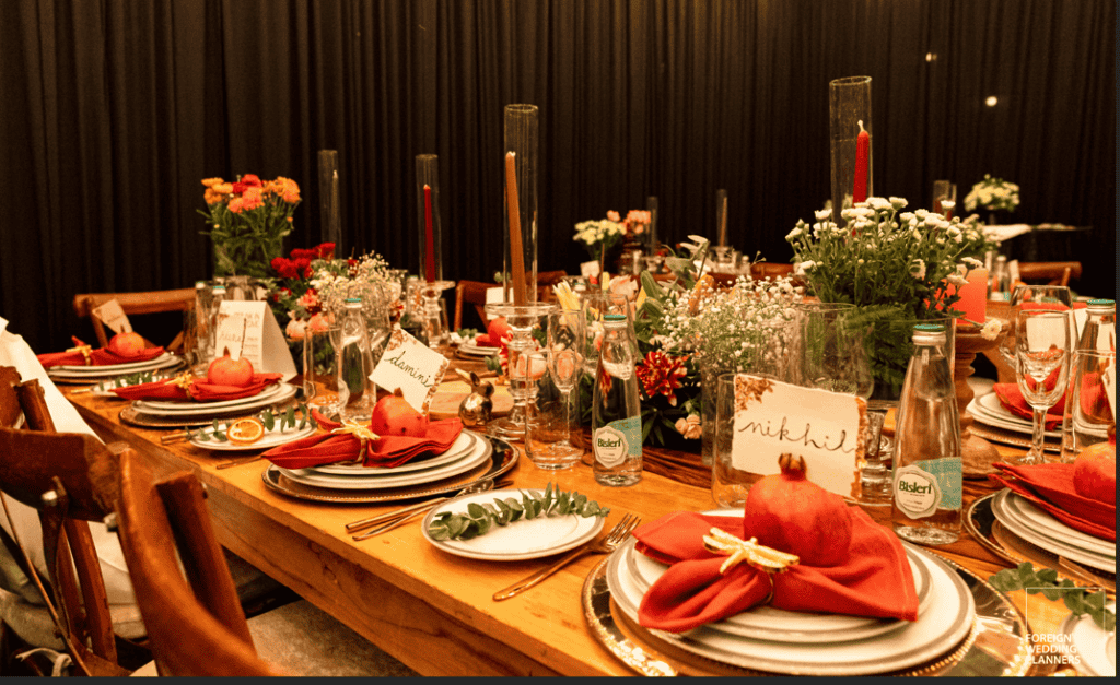 The Aisle Ahead: Foreign Wedding Planners on What’s Exciting in 2025 Weddings 4 Experiential dining is gaining popularity in 2025. Image courtesy: Foreign Wedding Planners