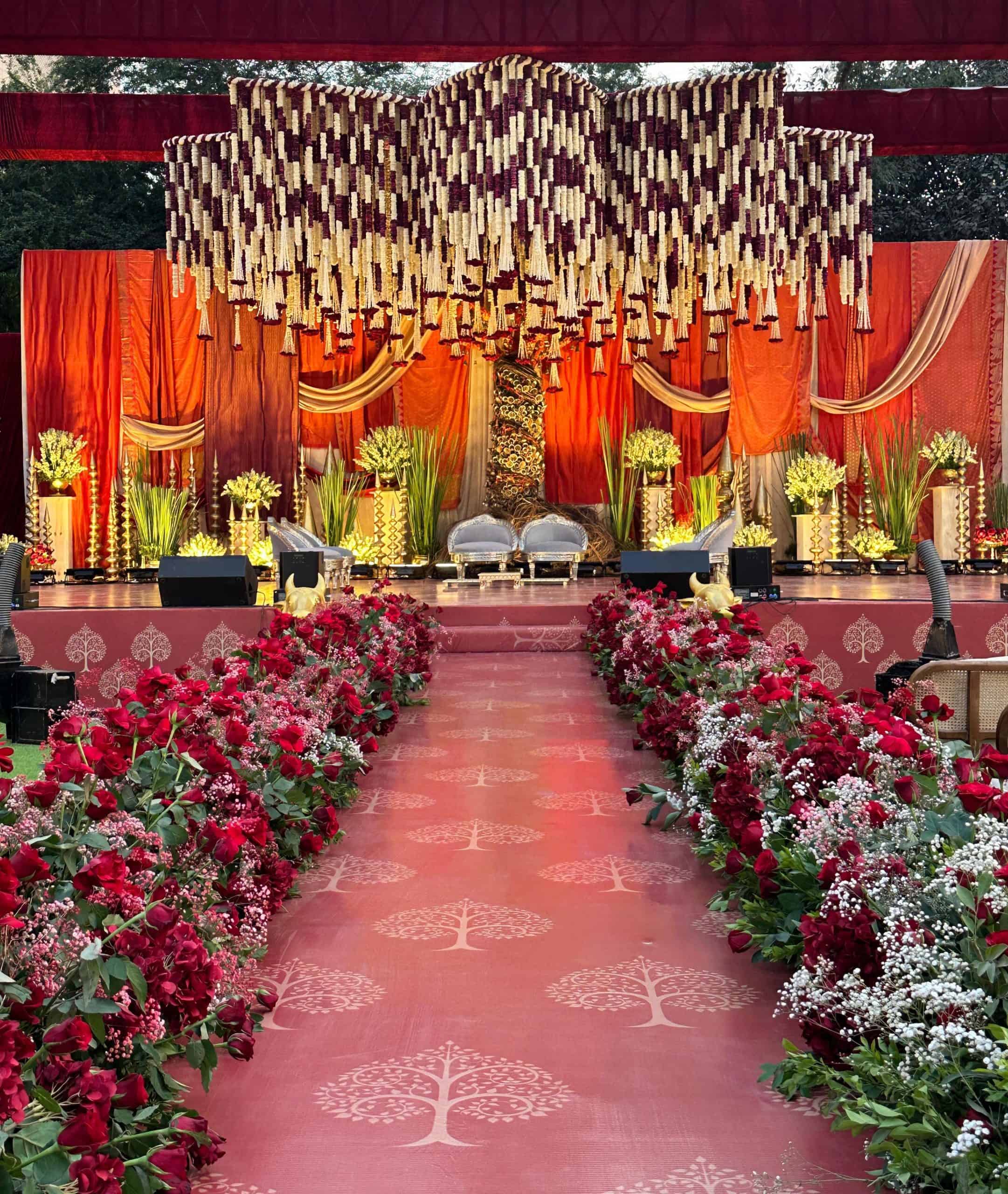 Incredible Indian Wedding Themes Taking Over Celebrations in 2025 5 Tree of Life, Lilac Love, and Derby Theme are the trending themes. Image courtesy: Reet Entertainment Pvt Ltd Indian wedding theme