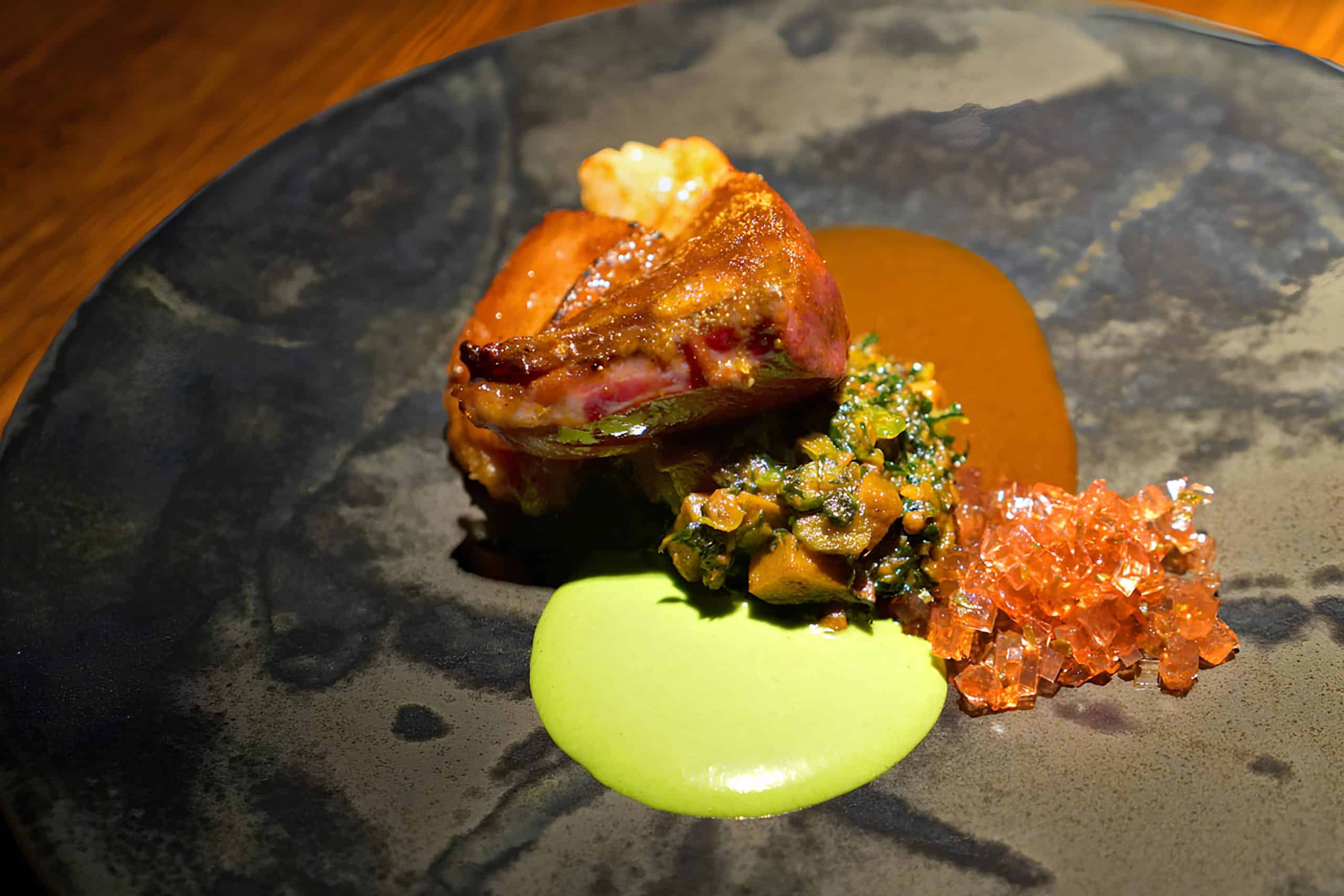 London’s buzzworthy Ikoyi has been turning heads (and tantalising taste buds) since earning two Michelin stars in 2022. Image courtesy: kevinEats