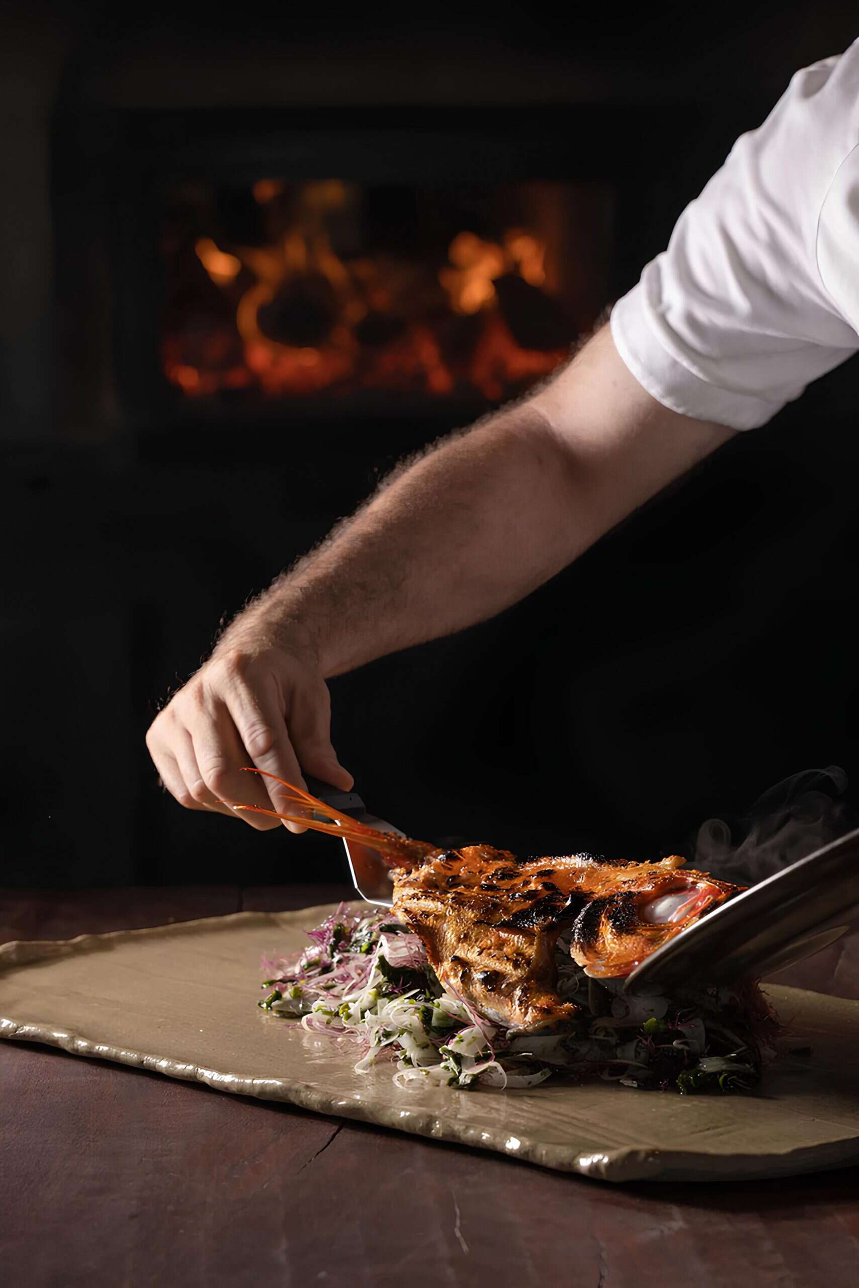 With custom-built ovens that roar to an almost volcanic 700°C, Pynt and Burnt Ends conjure culinary magic. Image courtesy: Burnt Ends