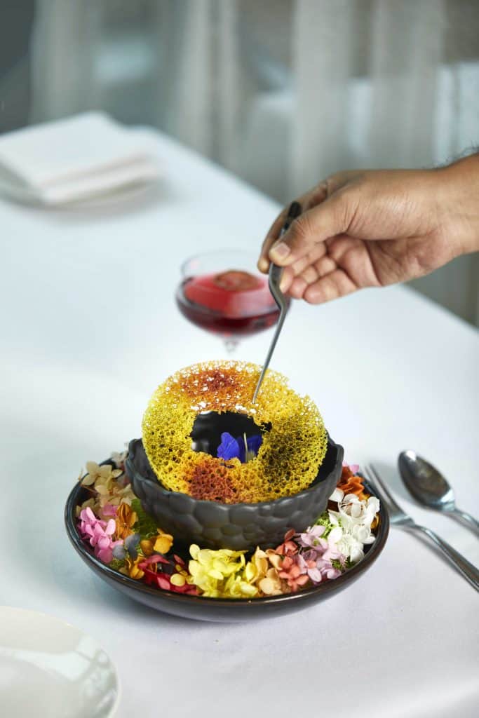 Chaat is Indian Street Food That Speaks with 15 Spices - all in one delicious bite! 6 Ghewar Chat Recipe from Chef Sarfaraz Ahmed - Corporate Chef, Passion F&B India Tresind