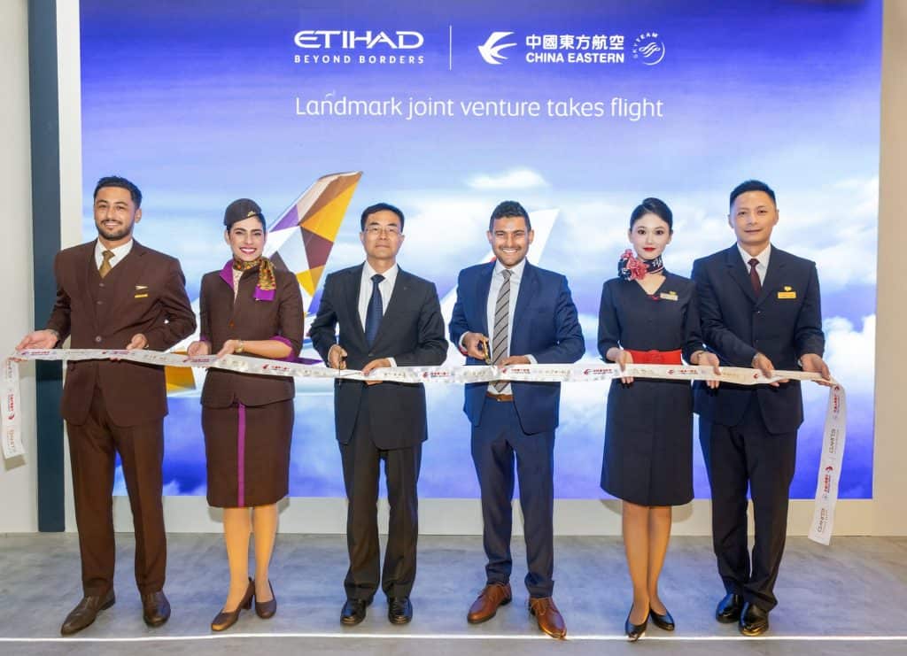 Etihad and China Eastern Airlines celebrate start of Joint Venture 2 Etihad and China Eastern Airlines celebrate start of joint venture