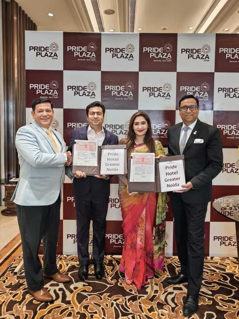 Pride Hotels Group Strengthens Northern India portfolio with 3 new signings 2 Signing of Pride Hotel Noida