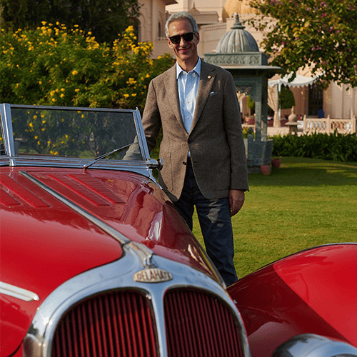 The Oberoi Concours d'Elegance returns to Udaipur, 20-22 February 2026 2 Arjun Oberoi, Chairman - The Oberoi Concours d’Elegance Committee and Executive Chairman, The Oberoi Group