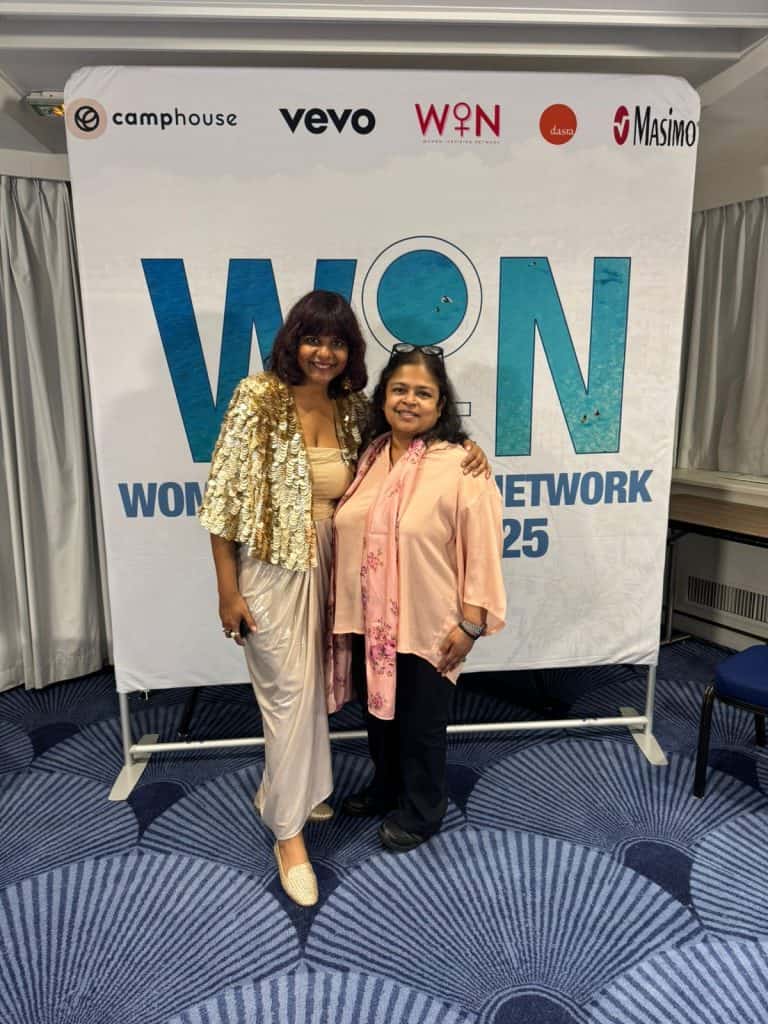 WIN curates creative exchange to amplify vibrant voices at #WINLounge, Cannes 2025 2 Stuti Jalan, Founder and Curator WIN with Anupama Ramaswamy