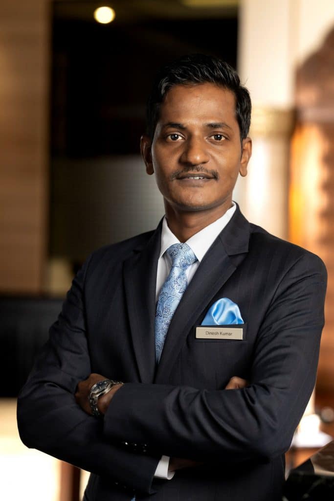 Dinesh Kumar, Director of Services, The Ritz- Carlton, Bangalore