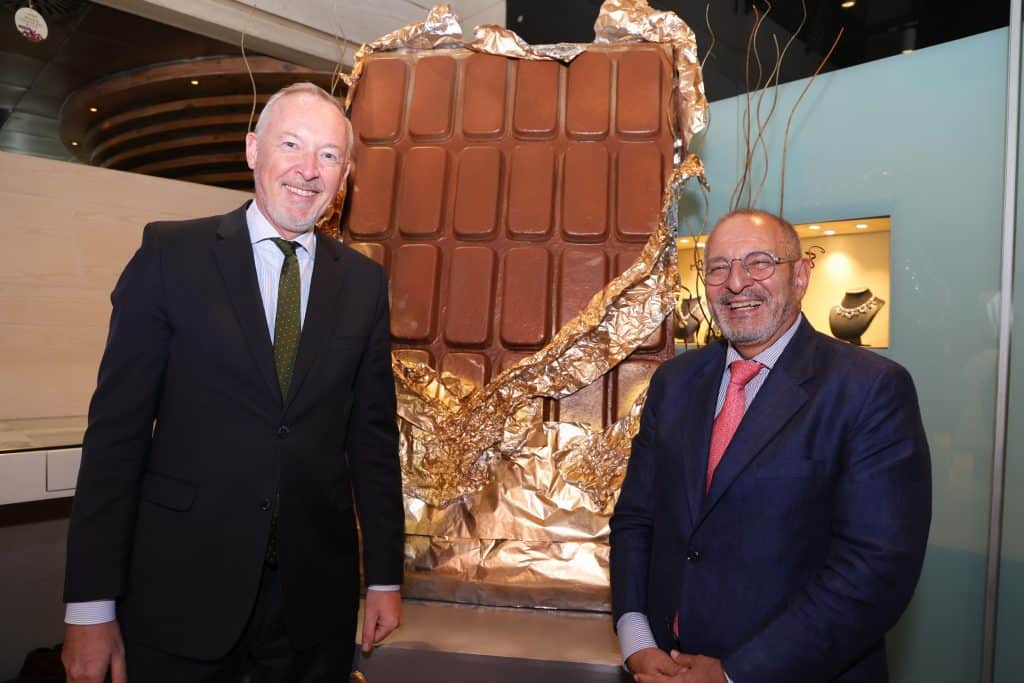 (L-R) His Excellency Didier Vanderhasselt - Ambassador of Belgium to India and His Excellency Federico Salas - Ambassador of Mexico to India
