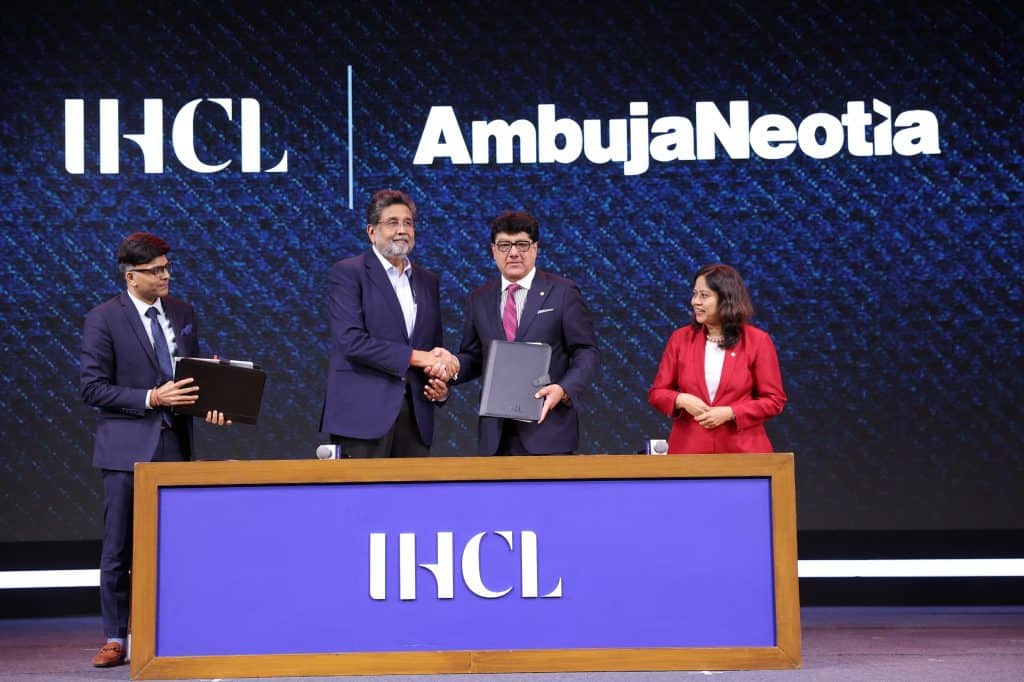 IHCL & Ambuja Neotia Group enter into an agreement for 15 new hotels