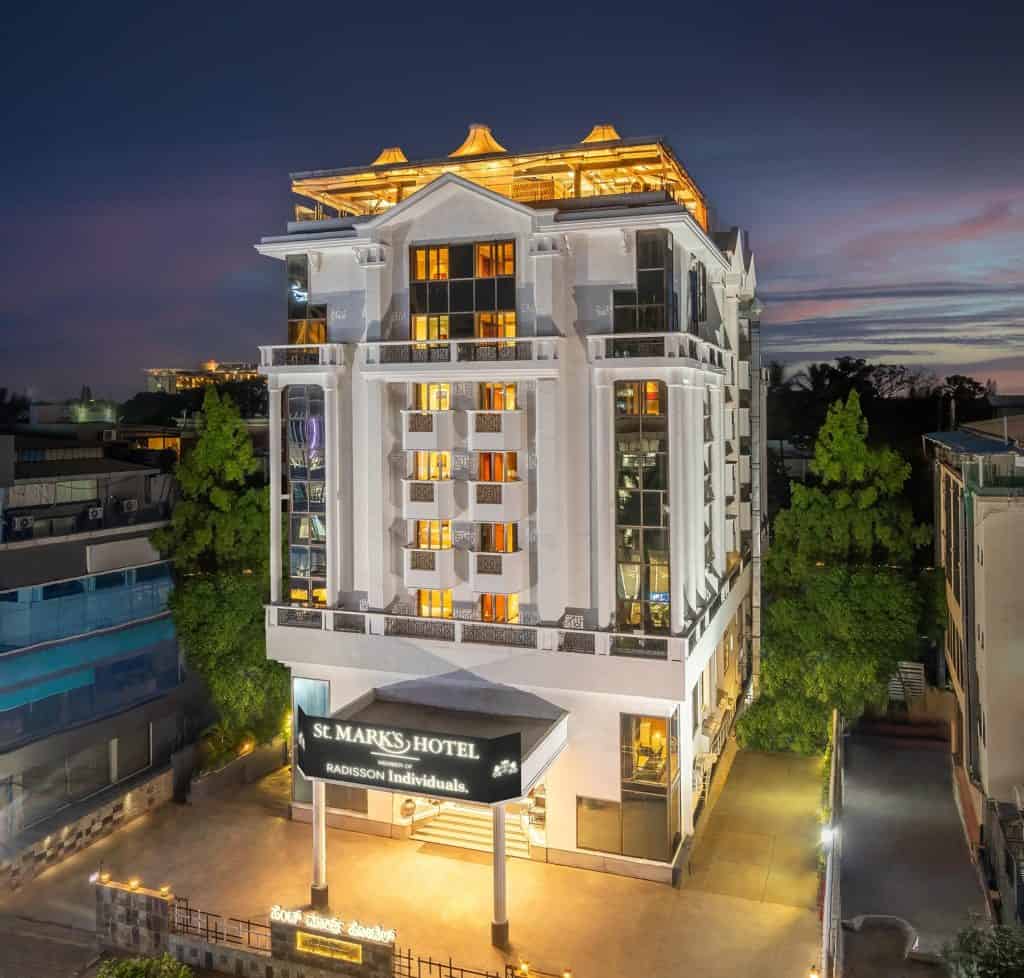 RHG announces the opening of St. Mark’s Hotel Bengaluru, a member of Radisson Individuals
