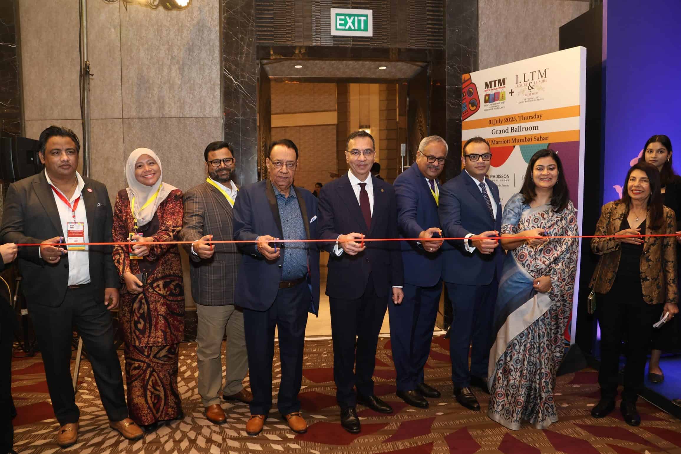 Ribbon cutting cerimony at MTM and LLTM 2025, Mumbai