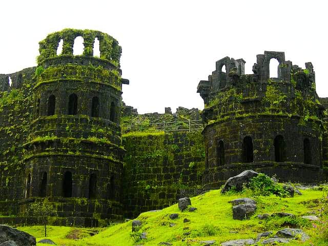 Raigad Maratha Fort, often referred to as the "Gibraltar of the East," was the capital of the Maratha Empire under Chhatrapati Shivaji. Image courtesy: Rohit Golvalker via Wikkimedia commons.