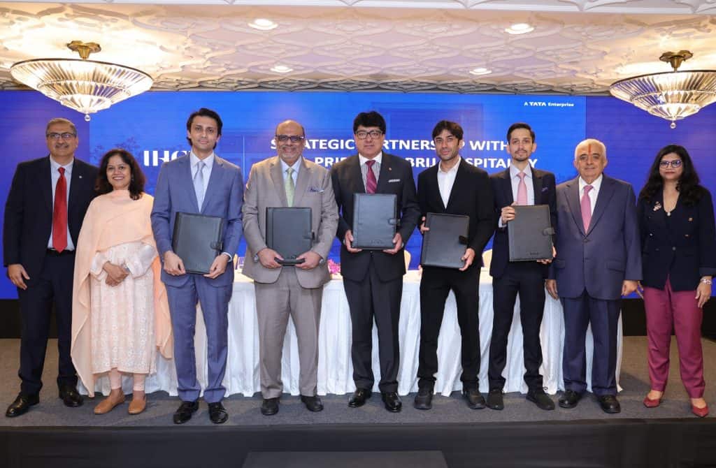 IHCL enter into a strategic partnership for 150+ hotels in India