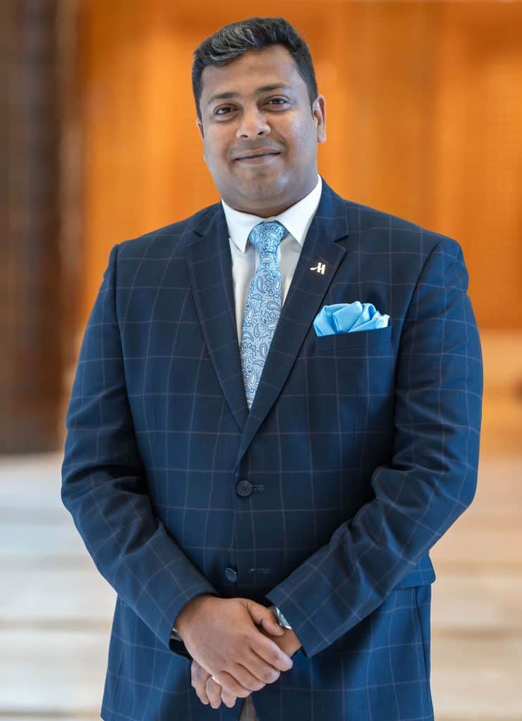 Sooraj Thomas Rajan, Senior Marketing & Communications Manager, Bengaluru Marriott Hotel Whitefield