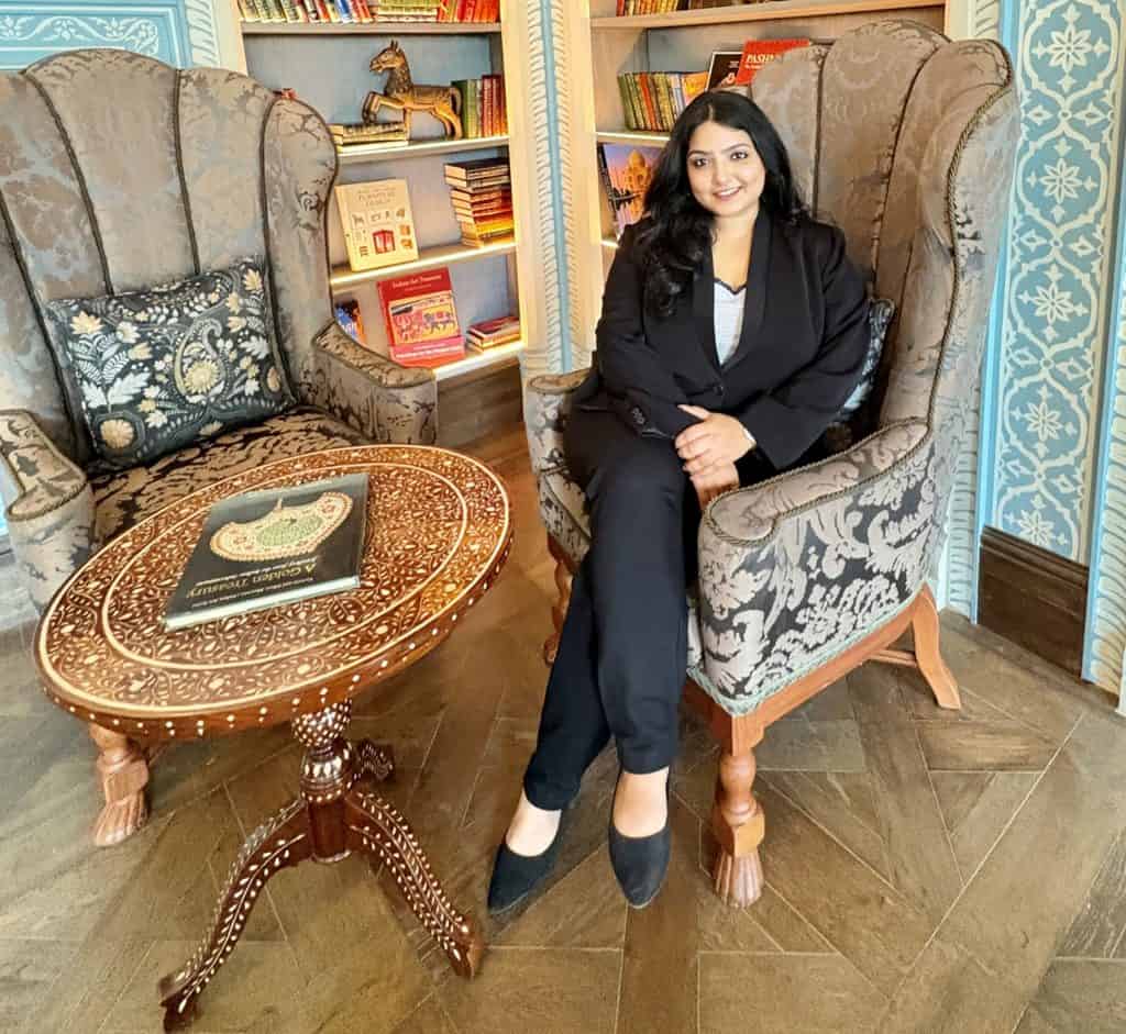 Urvashi Jha, Cluster Marketing & Communications Manager, Fairmont and Raffles Jaipur