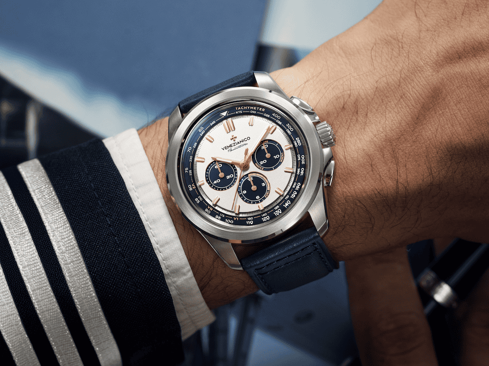 Venezianico Bucintoro 1976 fuses historic Concorde titanium and Swiss chronograph craftsmanship