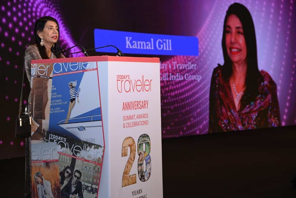 Kamal Gill, Executive Editor, Today’s Traveller, Addresses the Audience