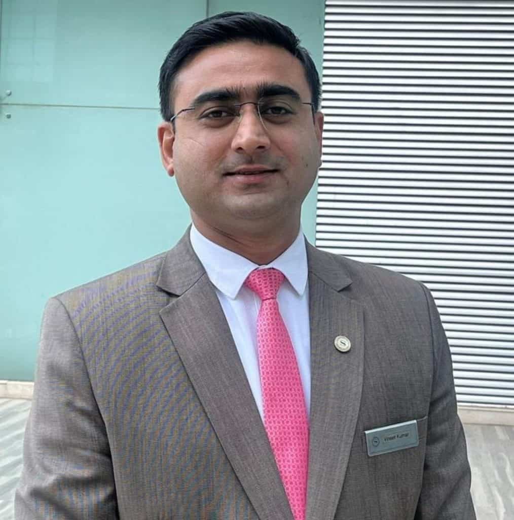 Vineet Kumar, Director of Rooms, Courtyard by Marriott Bengaluru Hebbal