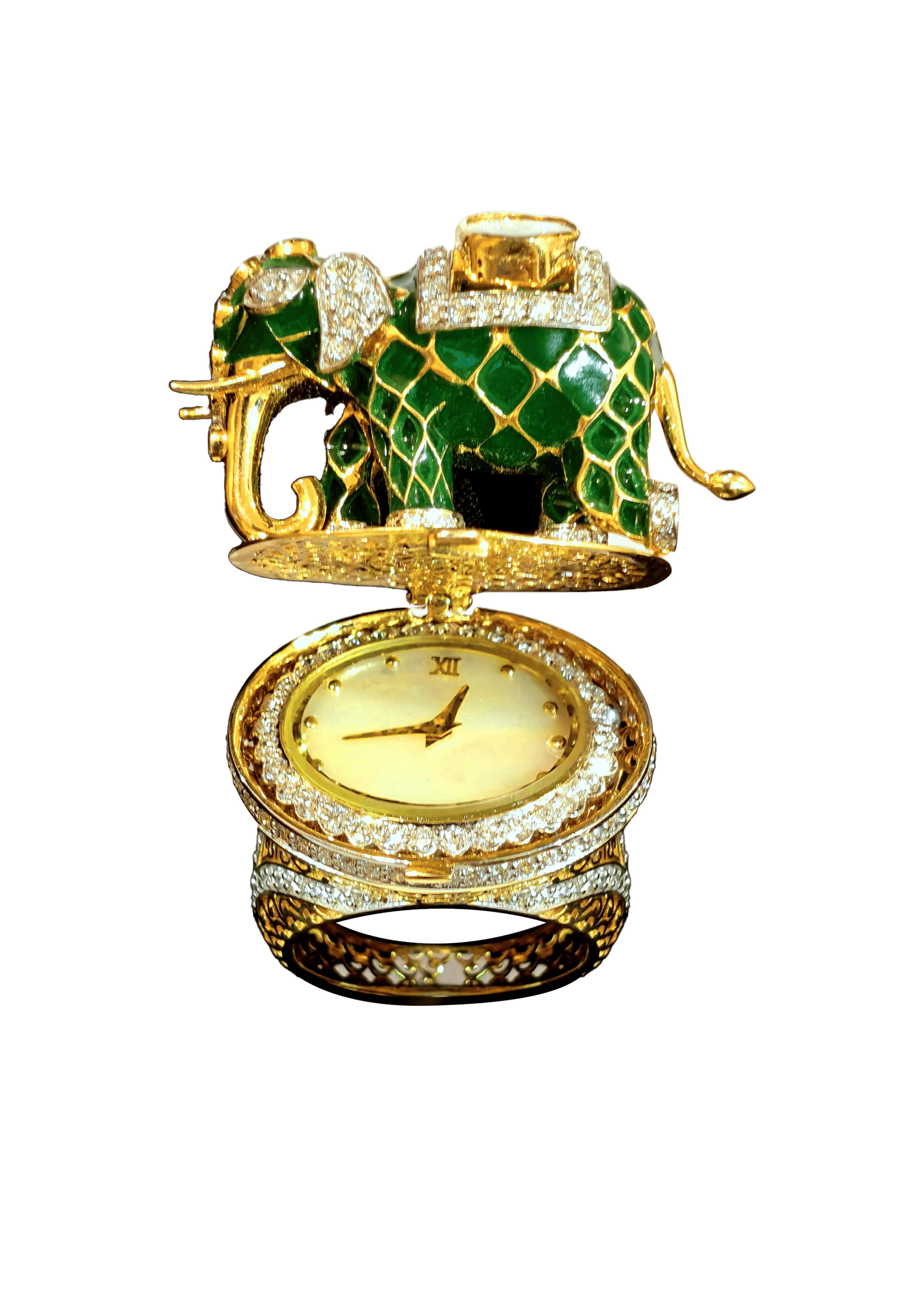Jaipur Watch Company's latest, the Majestic Elephant Ring Watch