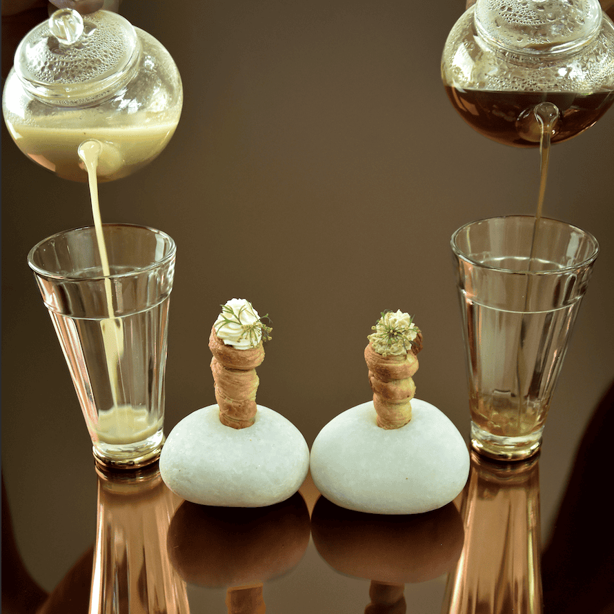 INDDEE, promoted to two stars, presents a ten-course Indian tasting menu that traces geographic and cultural narratives across India.