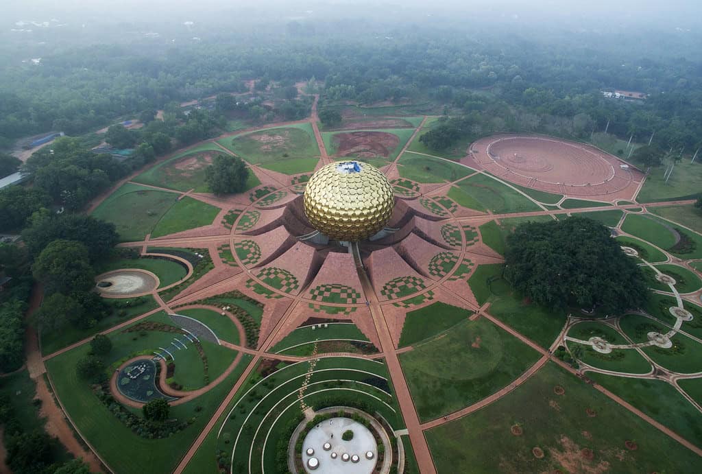Auroville. Courtesy: Official Auroville Website