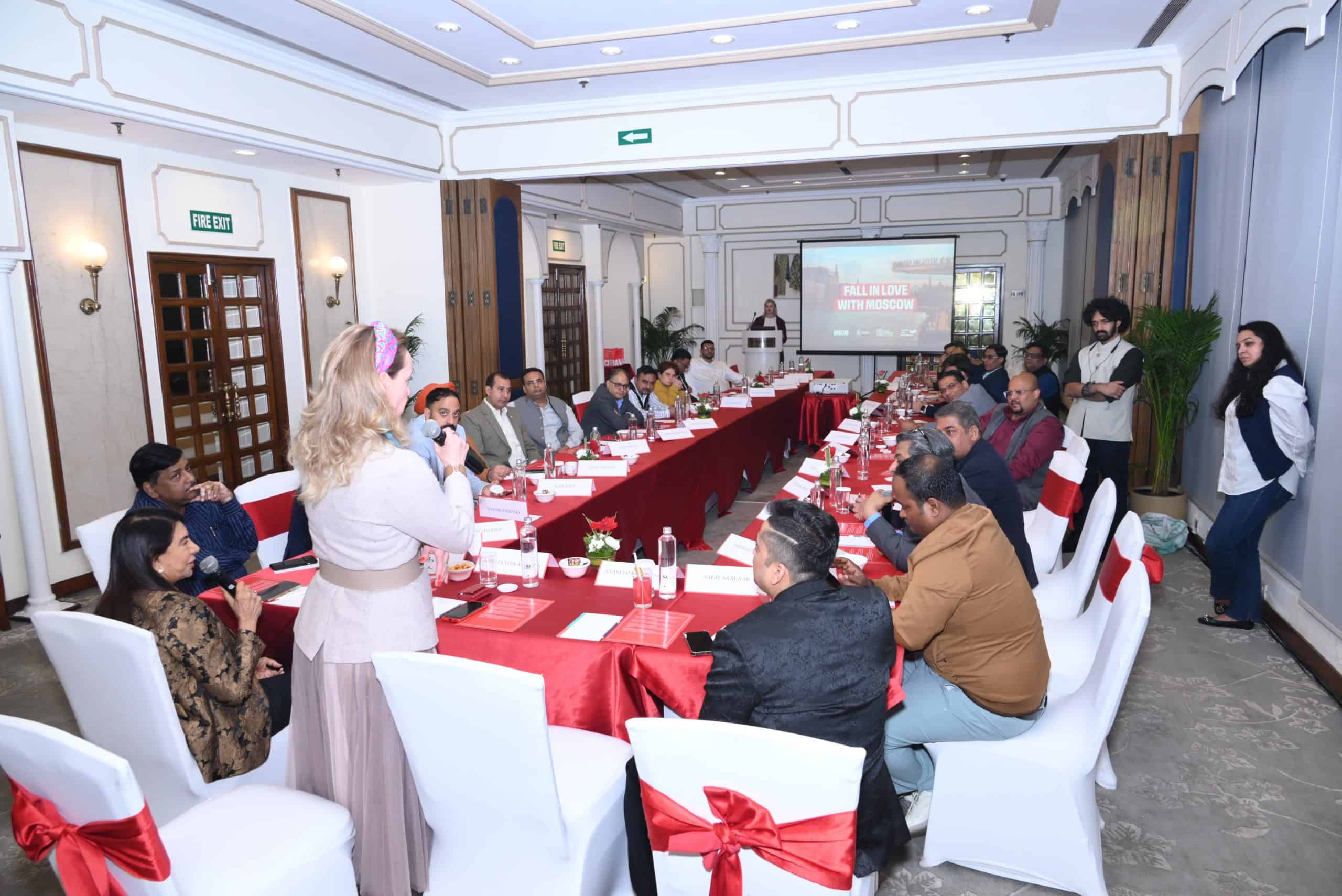 Corporate leaders interact with Moscow as Natalia Voskanyants highlights the city’s event-ready advantages