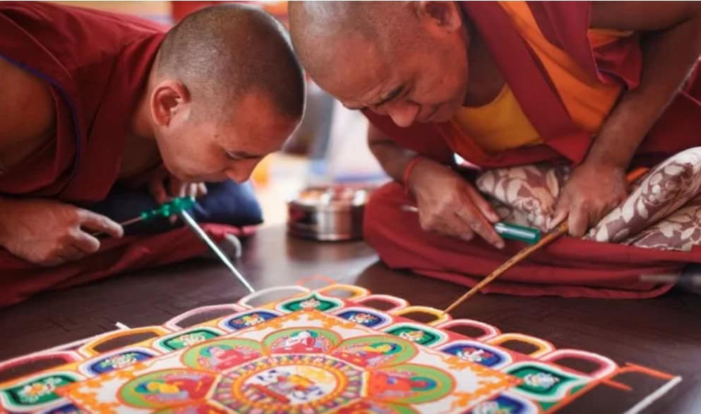Live Sand Mandala