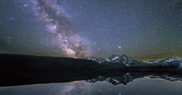 Central Idaho Dark Sky Reserve. Courtesy: Dark Sky International