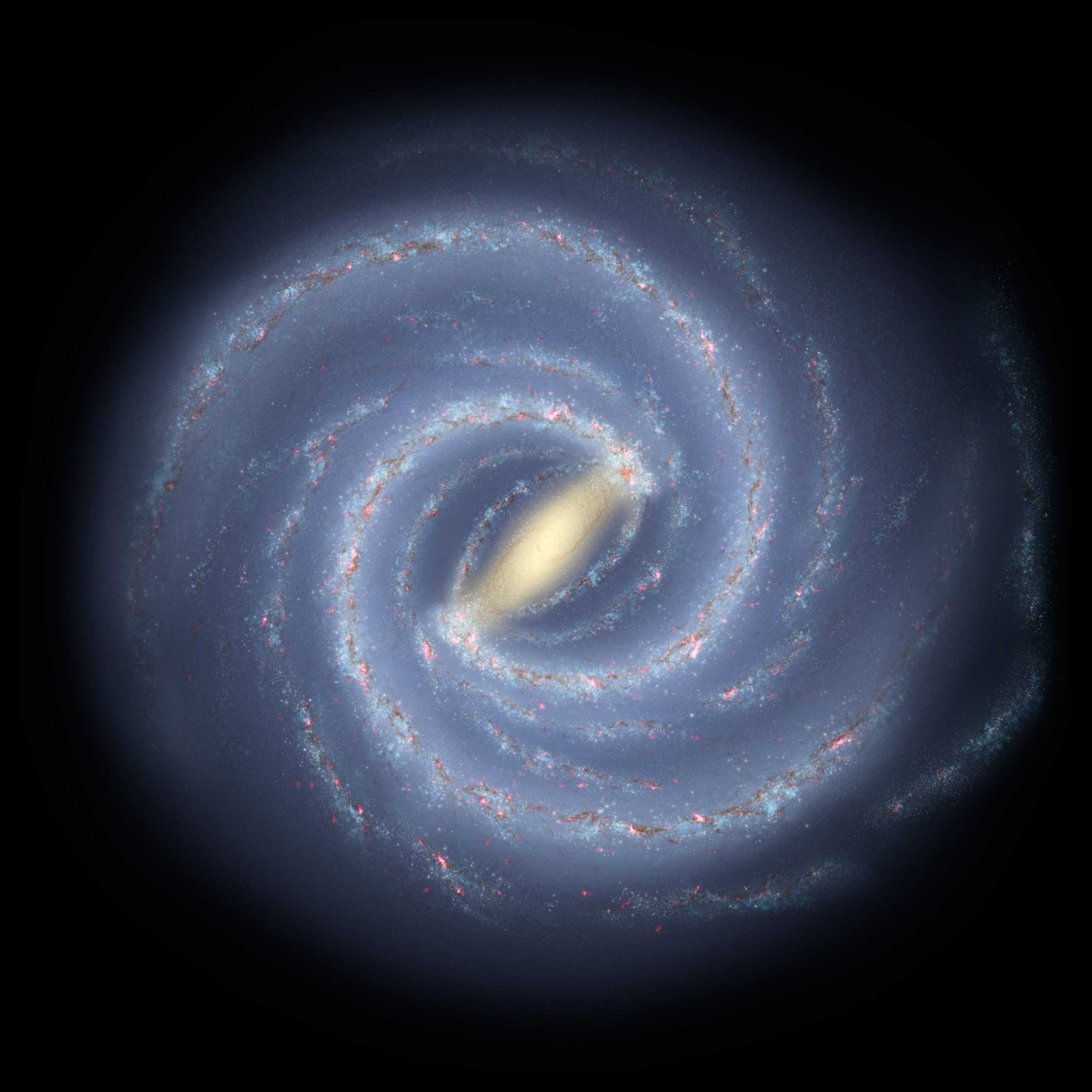 An artist’s impression of the Milky Way, once believed to be the entire universe, before astronomers realised it was only one galaxy among countless others scattered across the cosmos. Courtesy: Wikimedia Commons