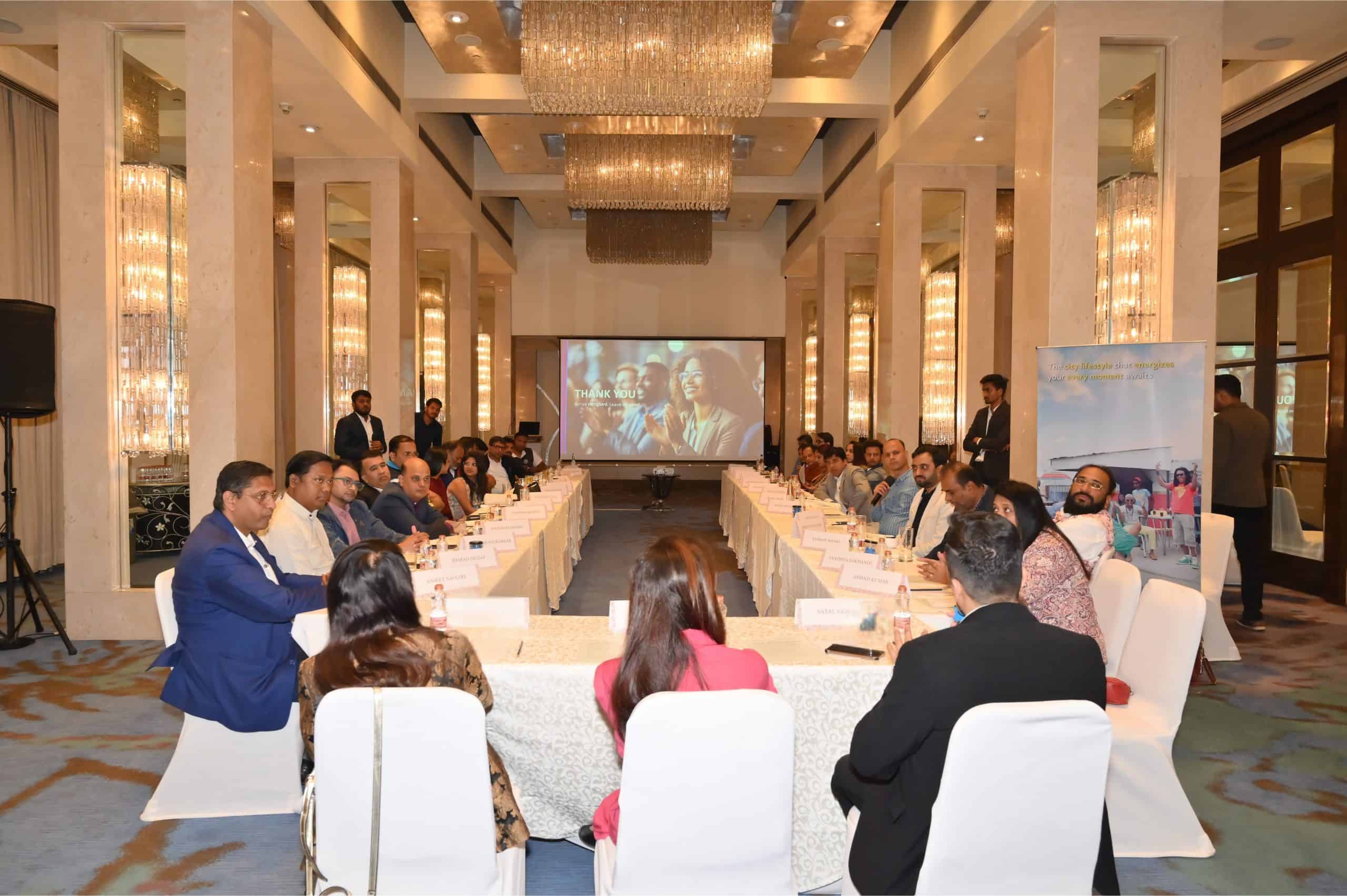 Industry leaders and corporate decision-makers engage in dialogue at South African Tourism’s Corporate MICE Think Tank in Pune, 2025.
