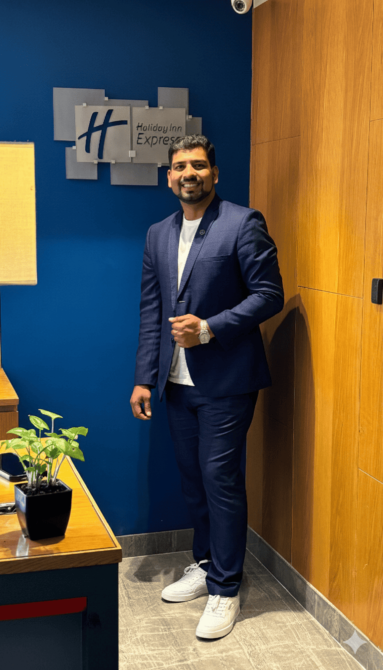 Faisal Khan, Hotel Manager,  Holiday Inn Express Nashik Indira Nagar