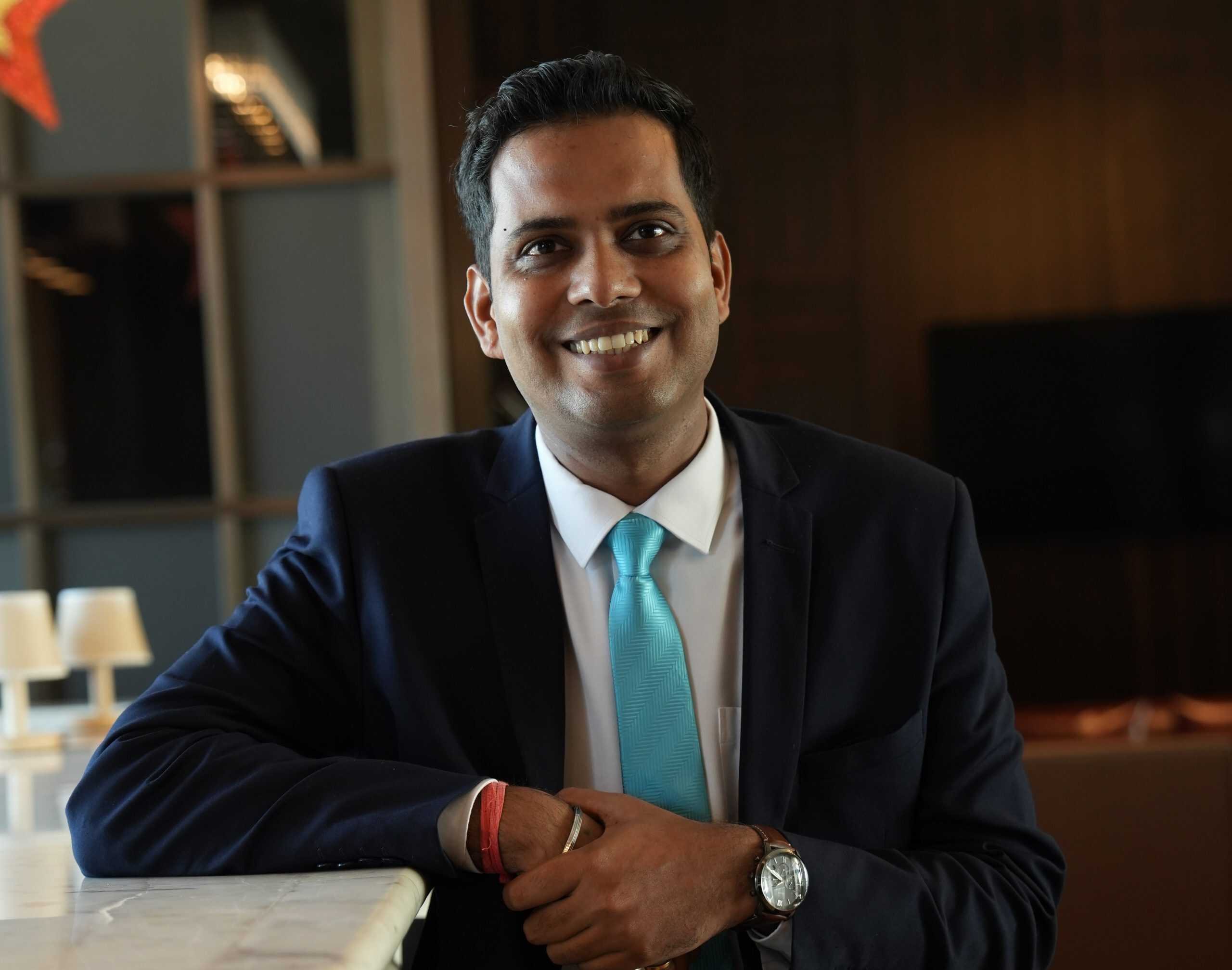 Vikash Kumar,  Appointed Assistant Director of Food & Beverage, Grand Hyatt Kochi Bolgatty