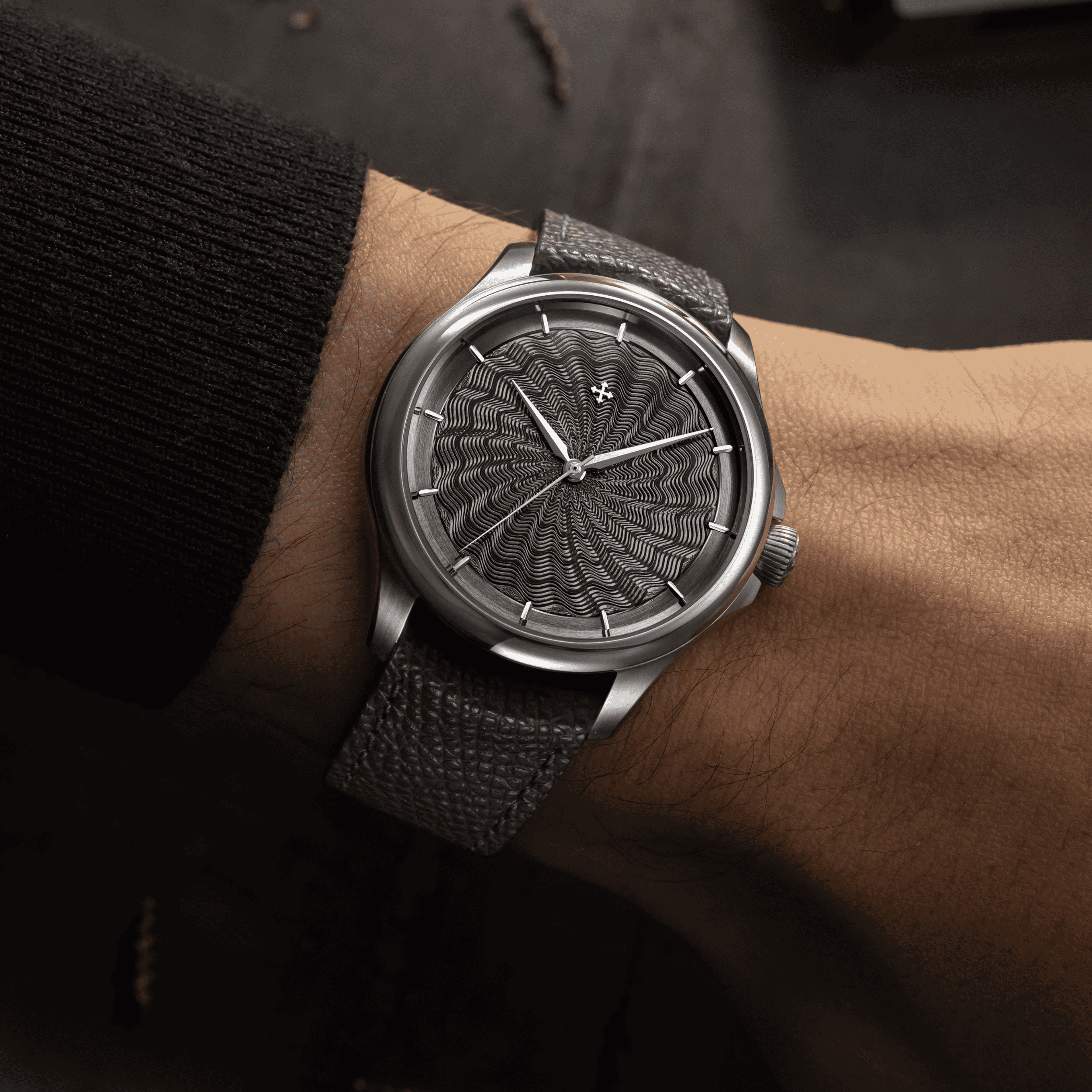 Venezianico’s Redentore Utopia II Beta offers a dense, deep graphite galvanic finish inspired by Venice's structural materials