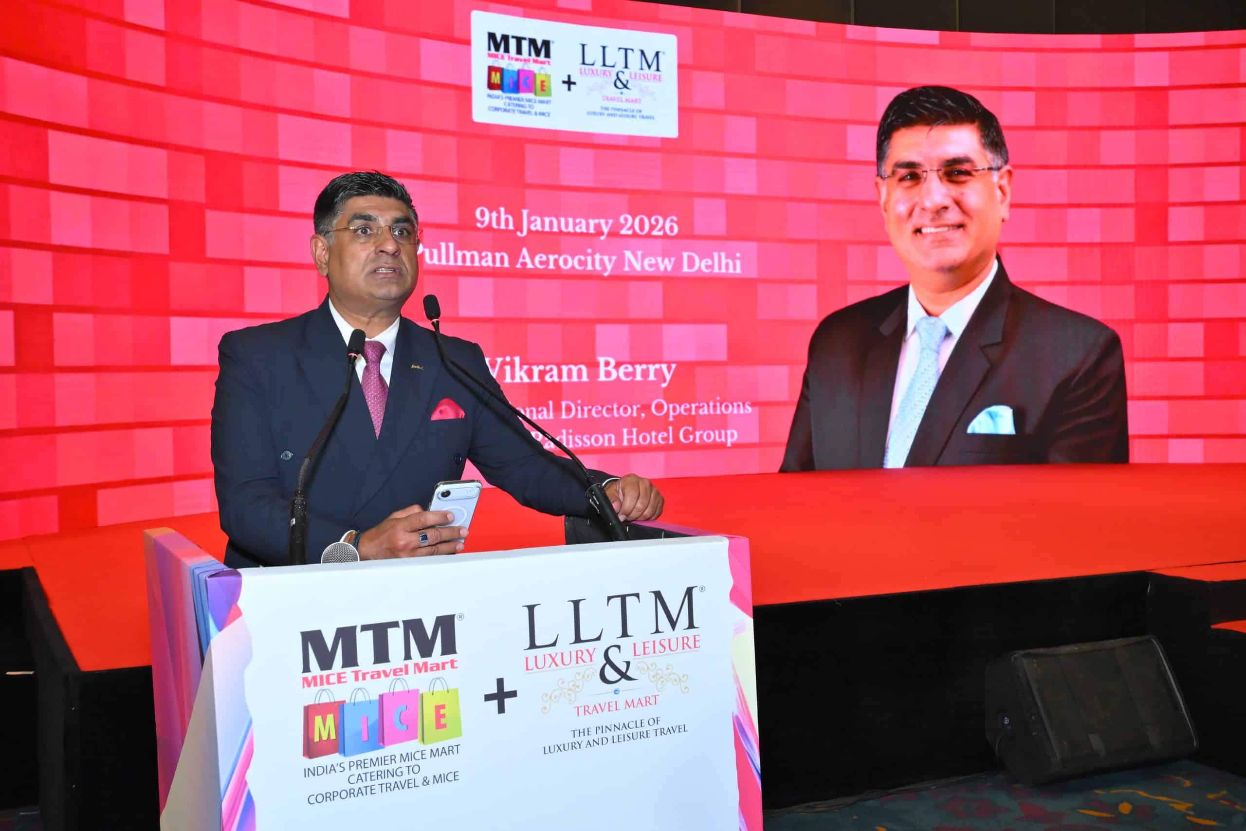 Radisson's Wedding Showcase was presented by Vikram Berry, Senior Regional Director, Operations, South Asia