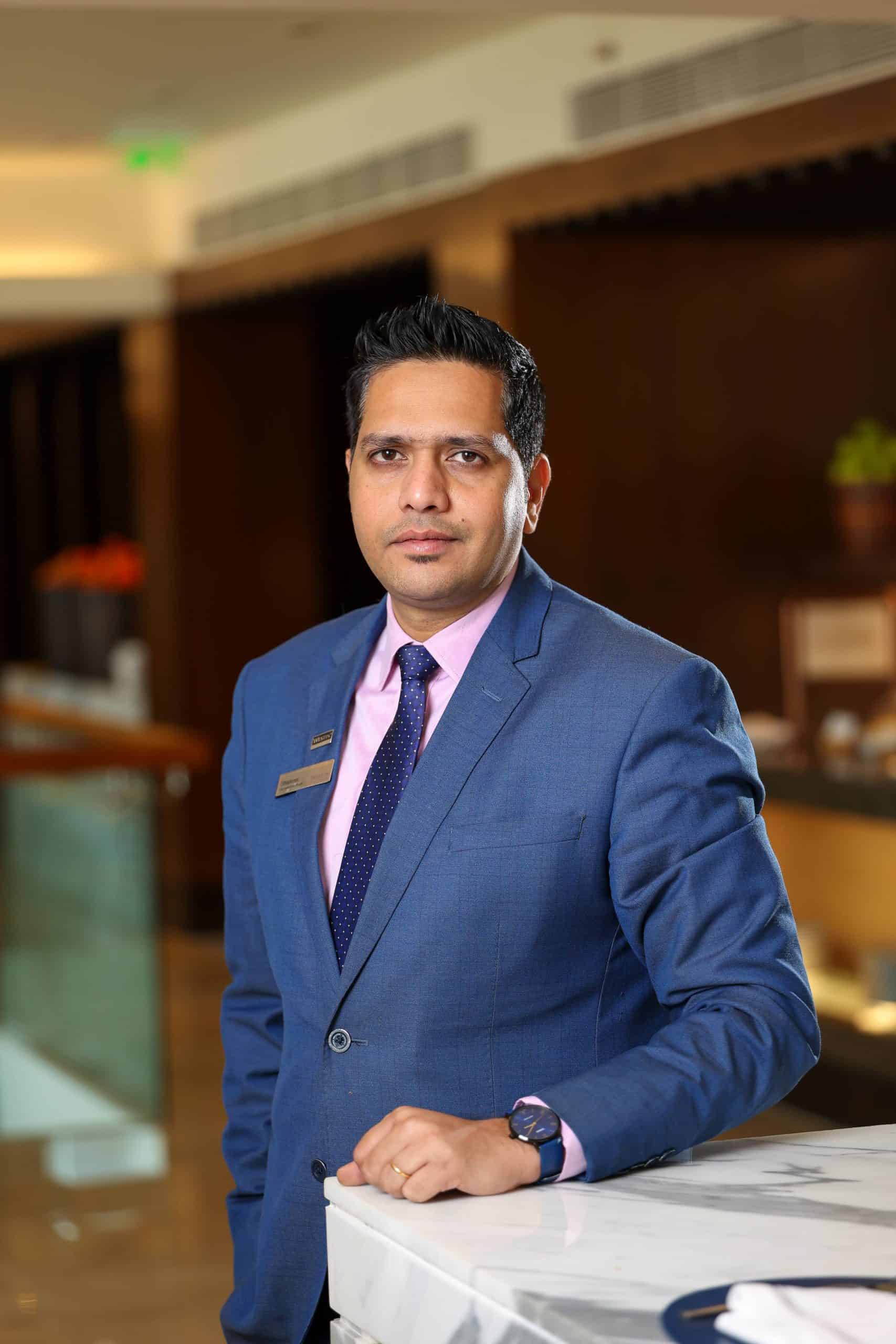 Shameer Hiral,  Assistant Director of Food & Beverage, The Westin Hyderabad Mindspace