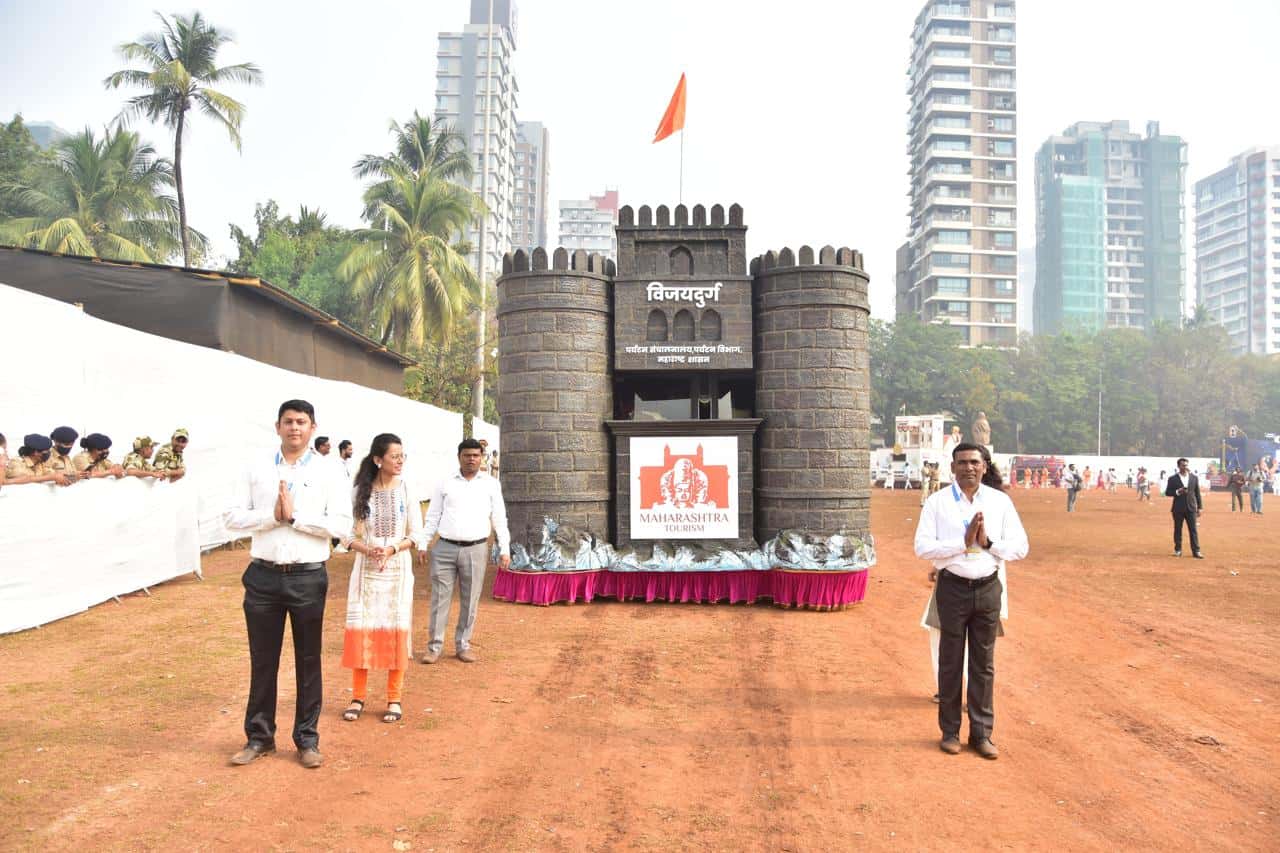 Konkan Tourism tableau at Republic Day celebrations in Mumbai