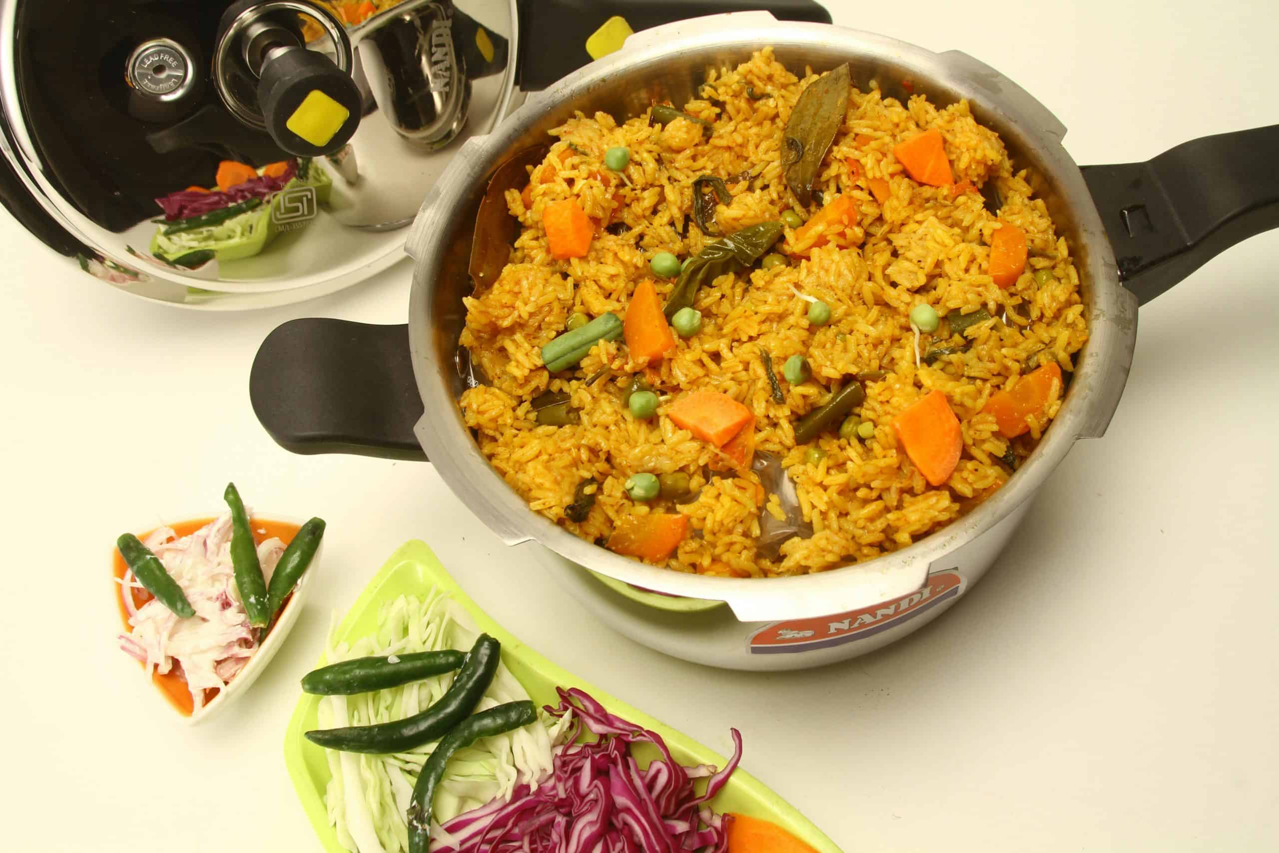 Pressure-cooker Pulav.  Image Courtesy: Milton Das via Pexels