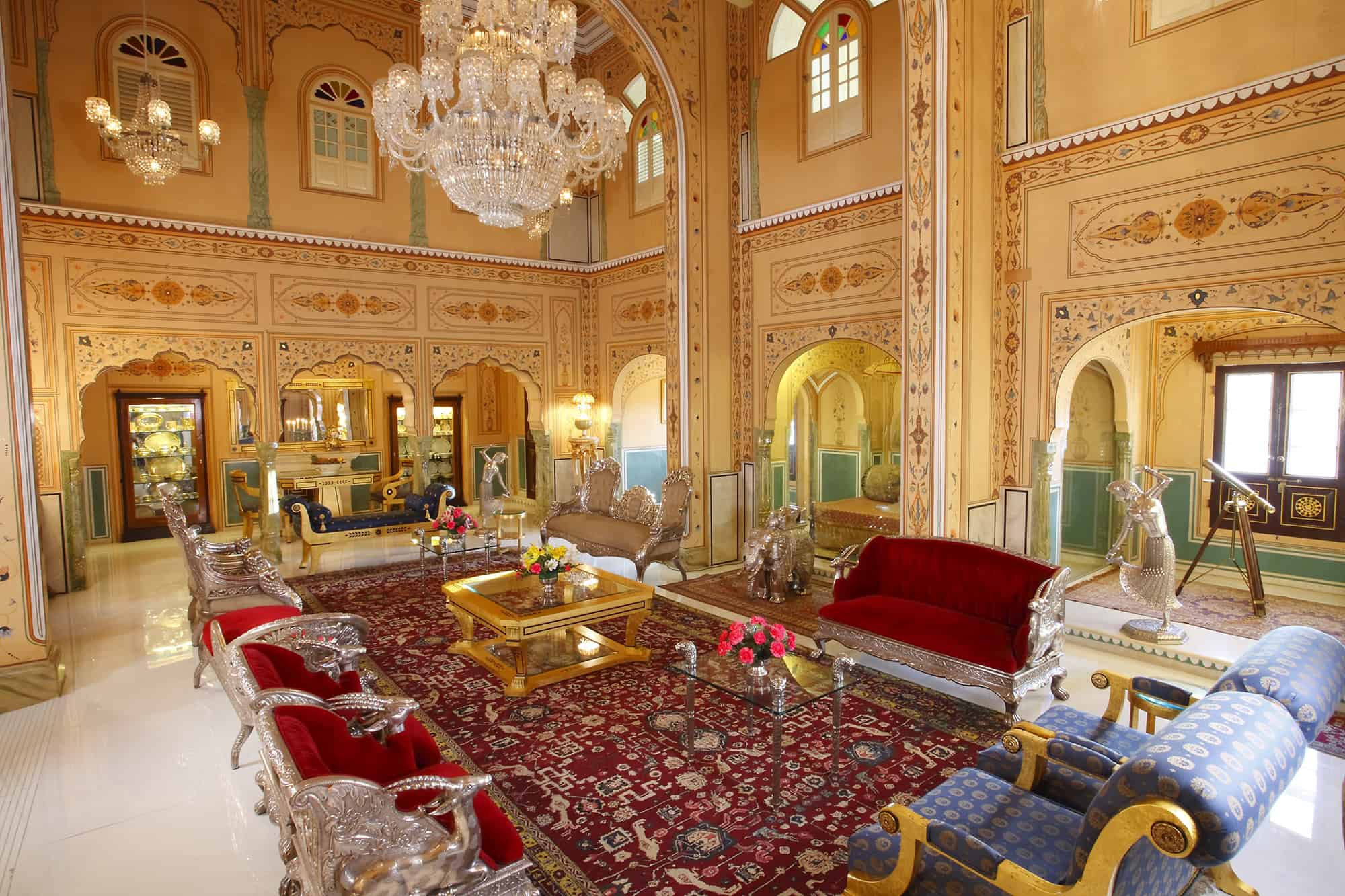 Maharajah Pavilion. Image Courtesy: The Raj Palace
