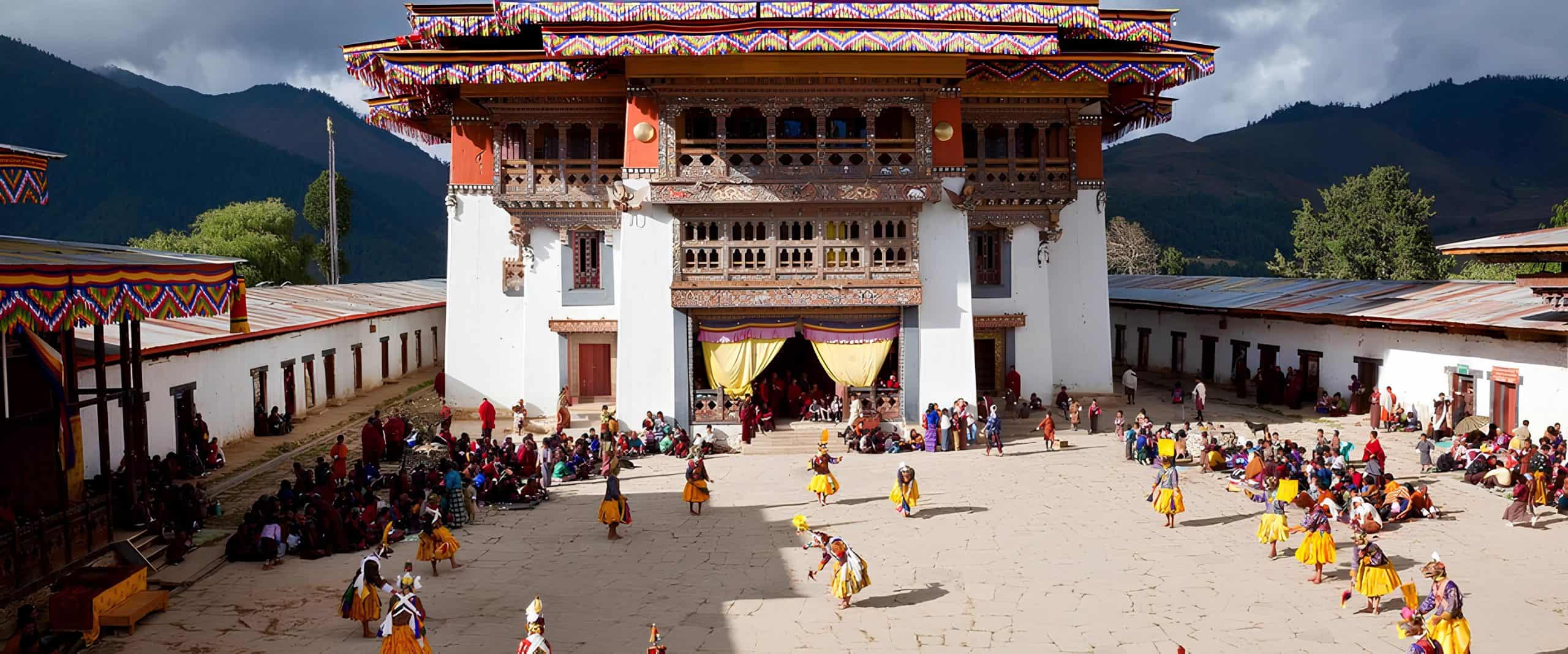 Gangtey Monastery, Phobjikha Valley, Bhutan. Image courtesy: Peter Adams, Getty Images