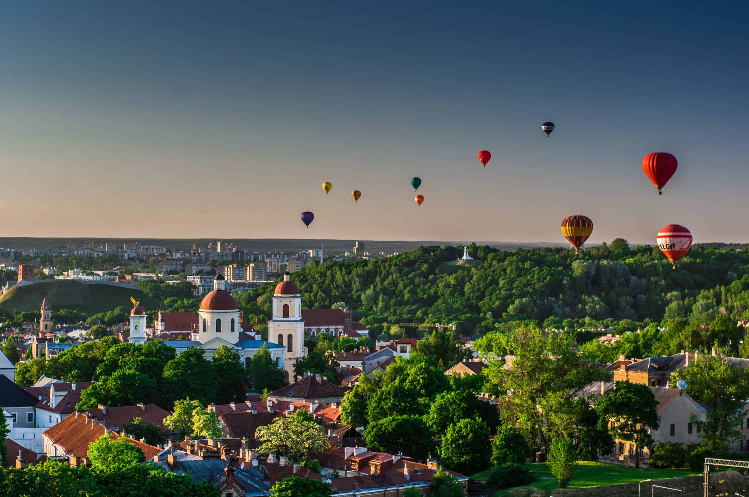Hot-Air-Balloons in Vilnius