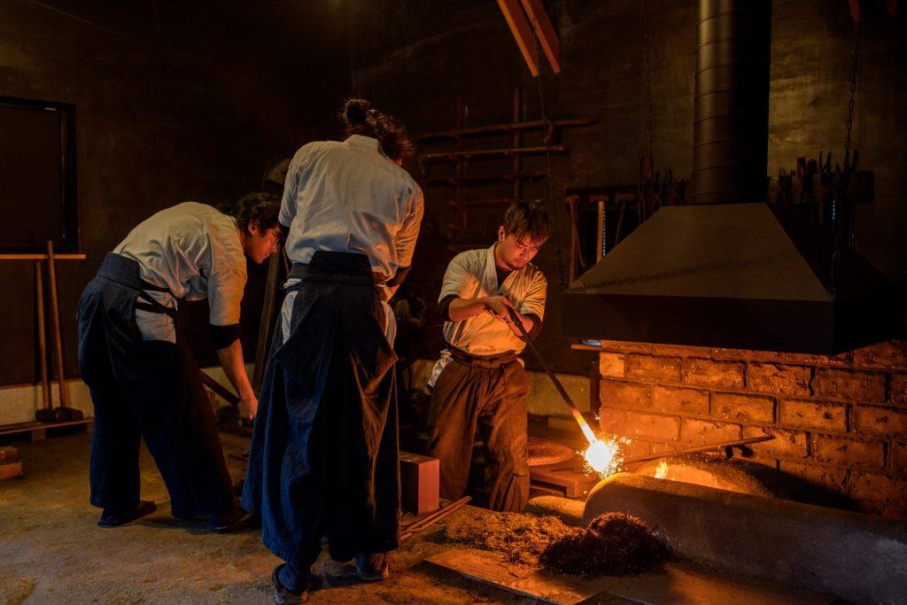 Traditional Japanese Sword Forging, blade
