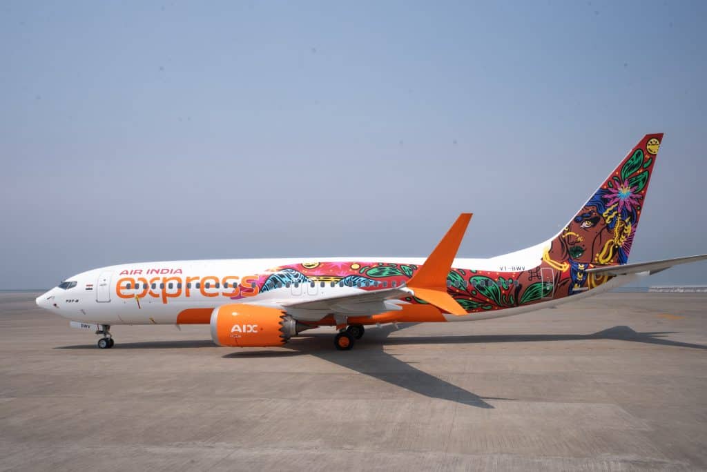 Air India Express unveils The Flying Canvas - India's first Art-Wrapped Aircraft