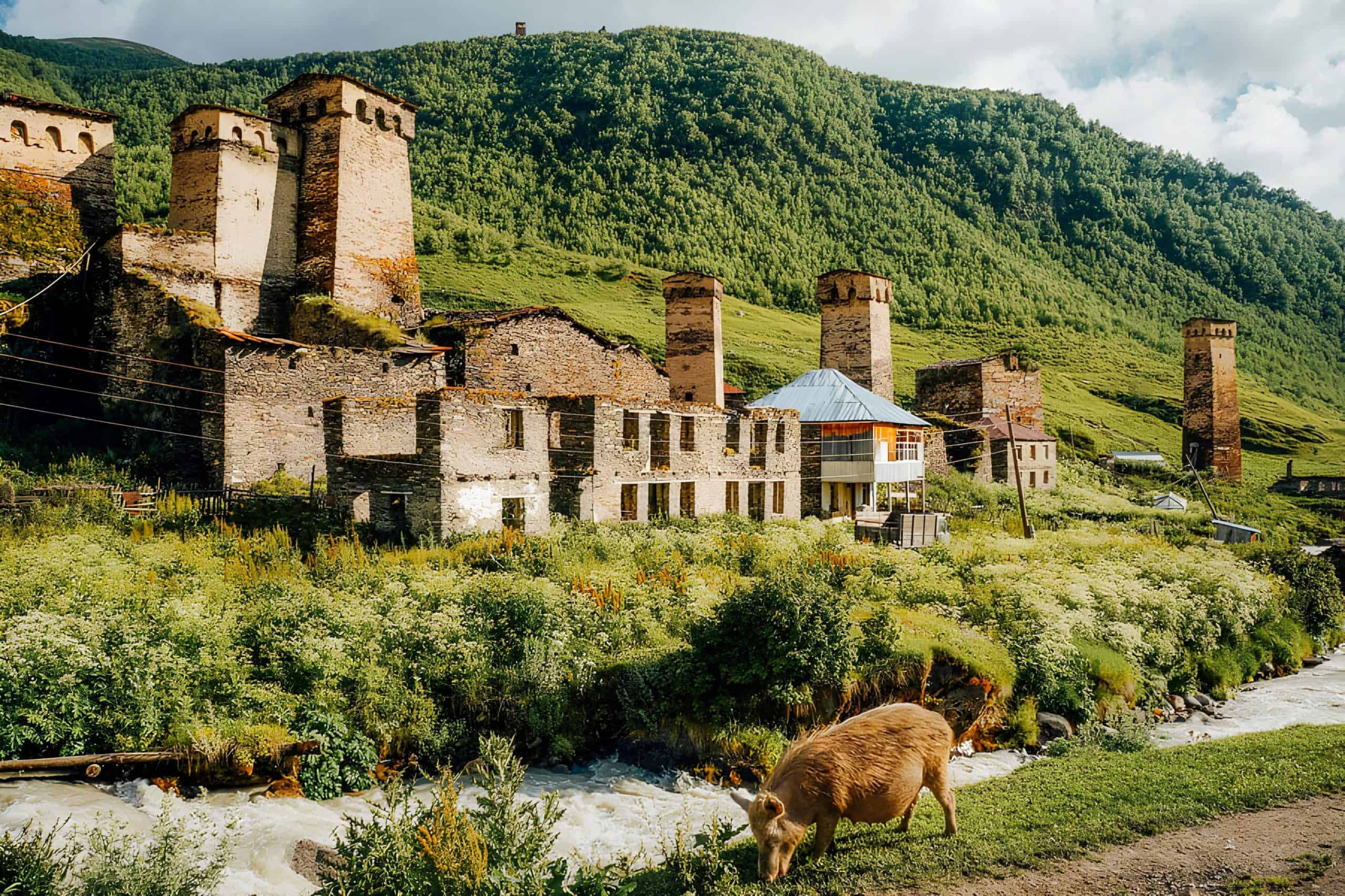 Upper Svaneti, a UNESCO recognised site, Georgia. Image courtesy: Wander Lush
