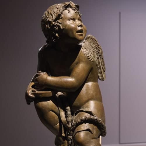 Bronze sculpture by Donatello, Renaissance Italy. Image credits: Wikipedia Commons